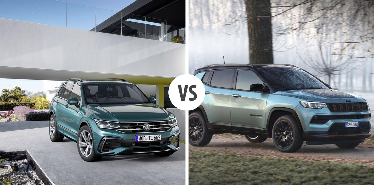 Volkswagen Tiguan VS Jeep Compass Autovergleich AUTOGOTT.DE
