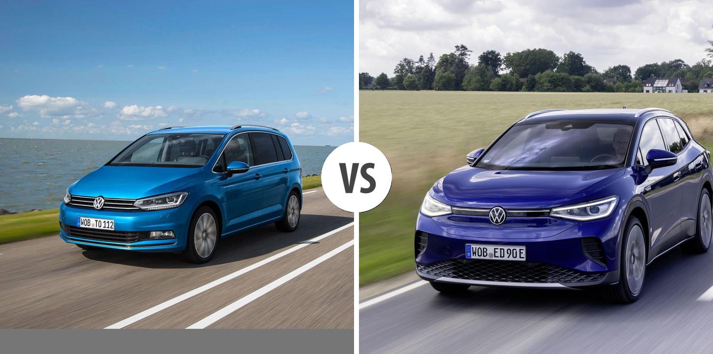Volkswagen Touran VS Volkswagen ID.4 Autovergleich