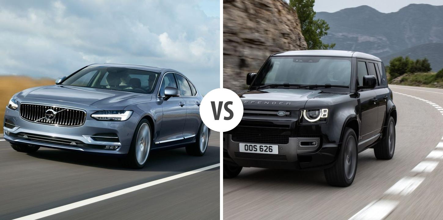 Volvo S90 VS Land Rover Defender – Vergleiche Preise, Leistung ...